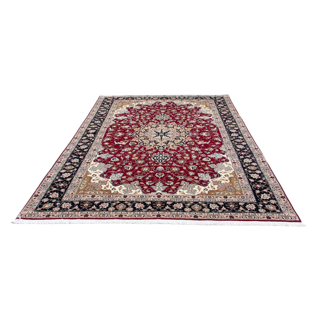 Perser Rug - Tabriz - Royal - 302 x 206 cm - dark red
