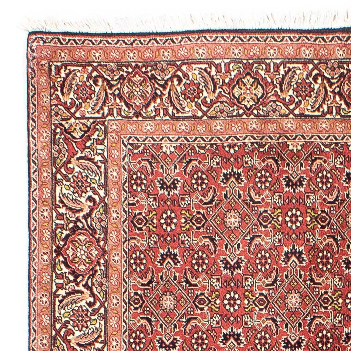 Perser Rug - Bidjar - 205 x 141 cm - dark red