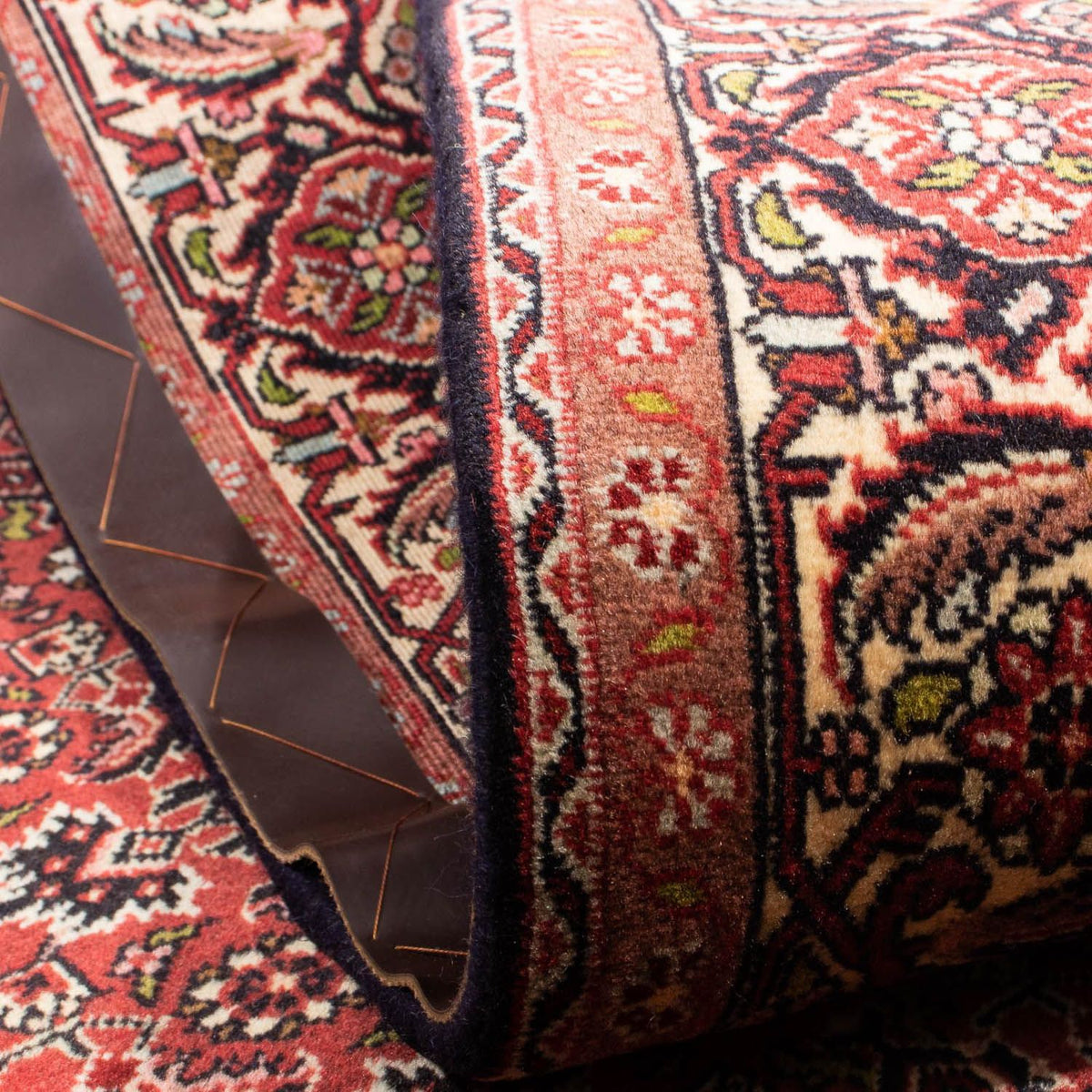 Perser Rug - Bidjar - 205 x 141 cm - dark red