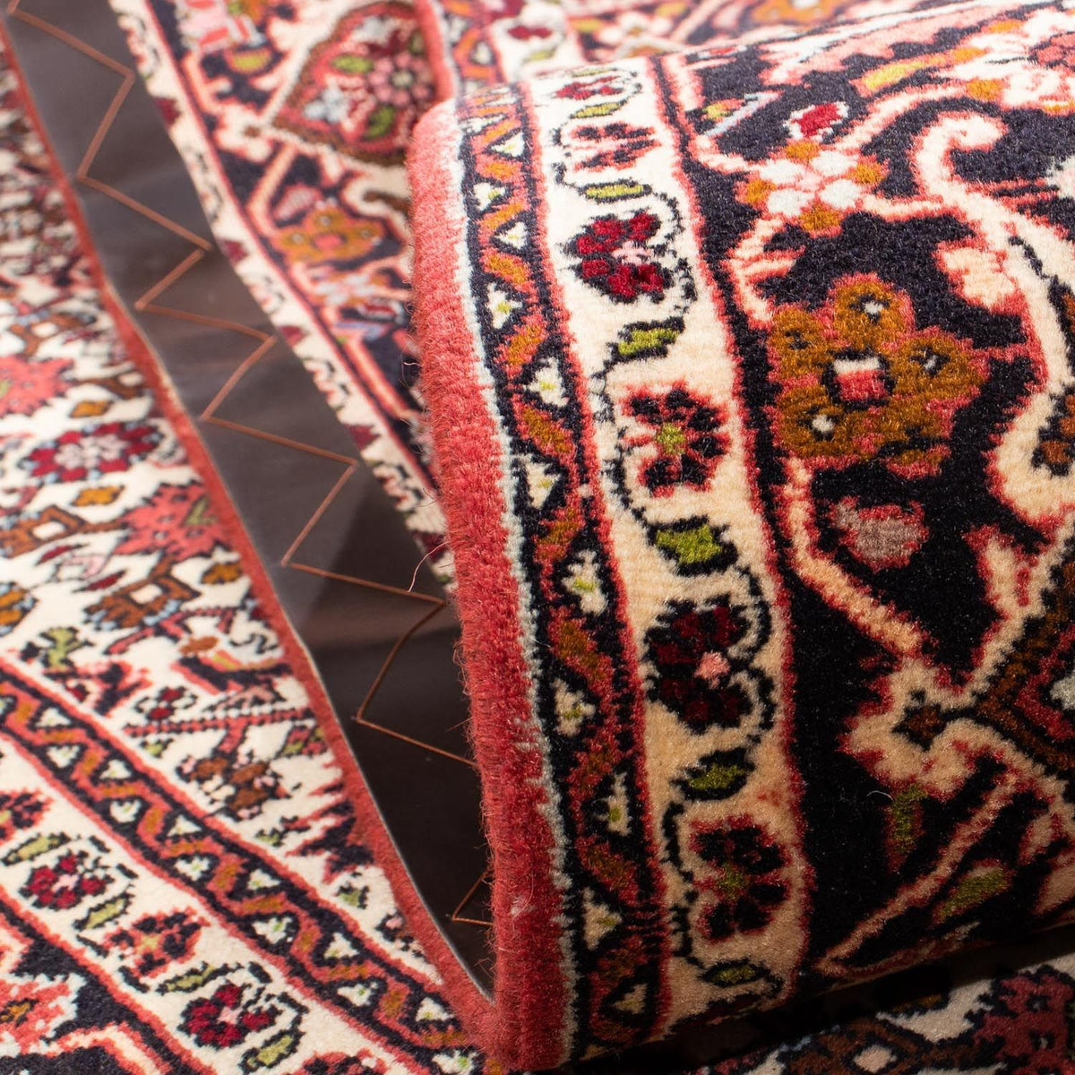 Perser Rug - Bidjar - 237 x 176 cm - light red