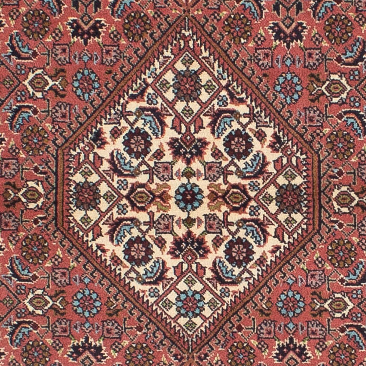 Runner Perser Rug - Bidjar - 297 x 84 cm - light red