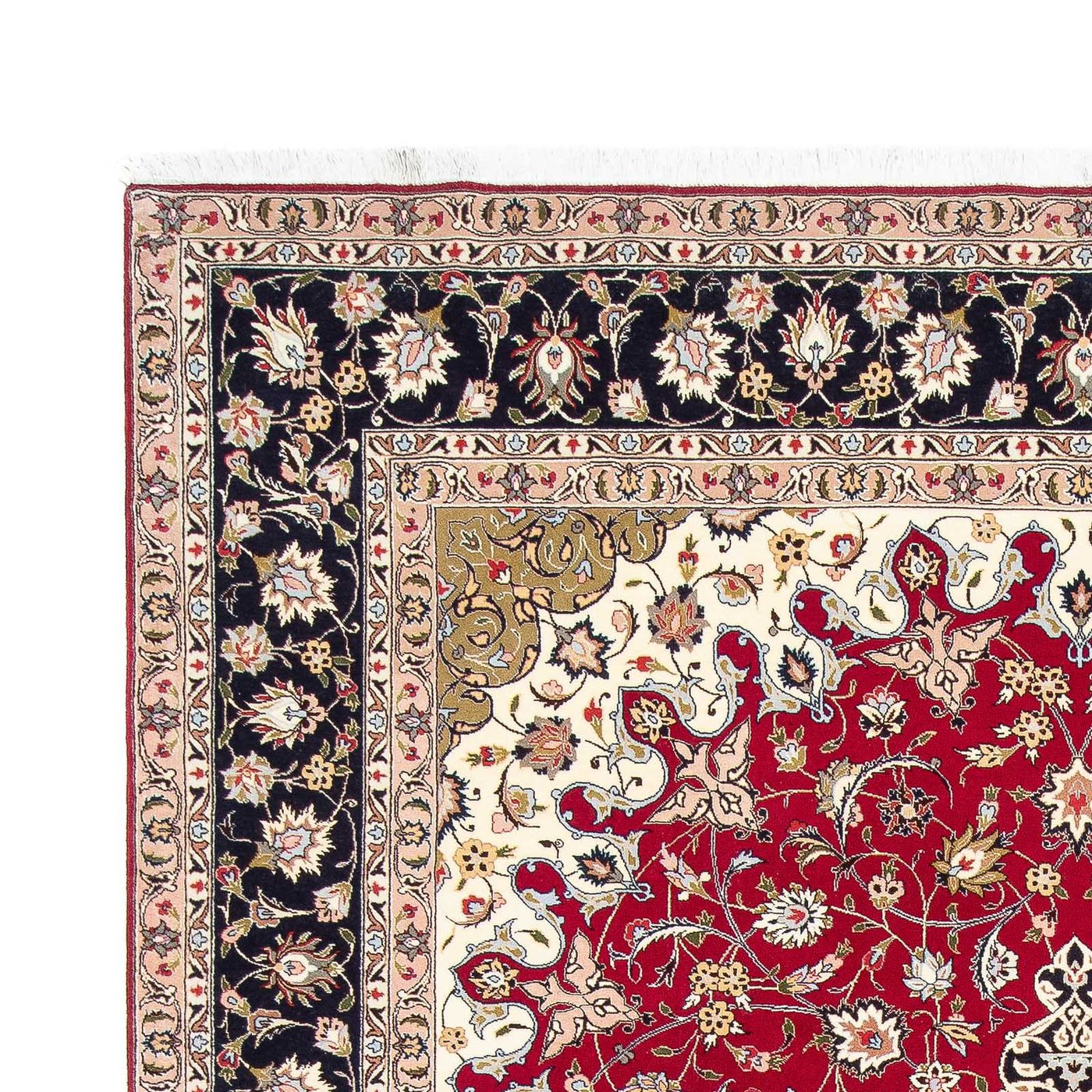 Tabriz - 50 Raj Rug 316x204cm - Persian Rugs