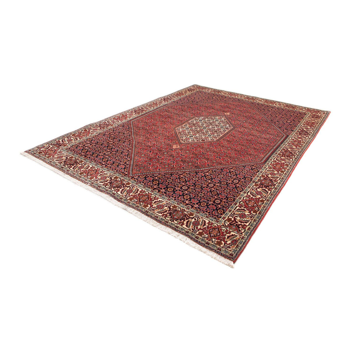 Perser Rug - Bidjar - 282 x 204 cm - dark red