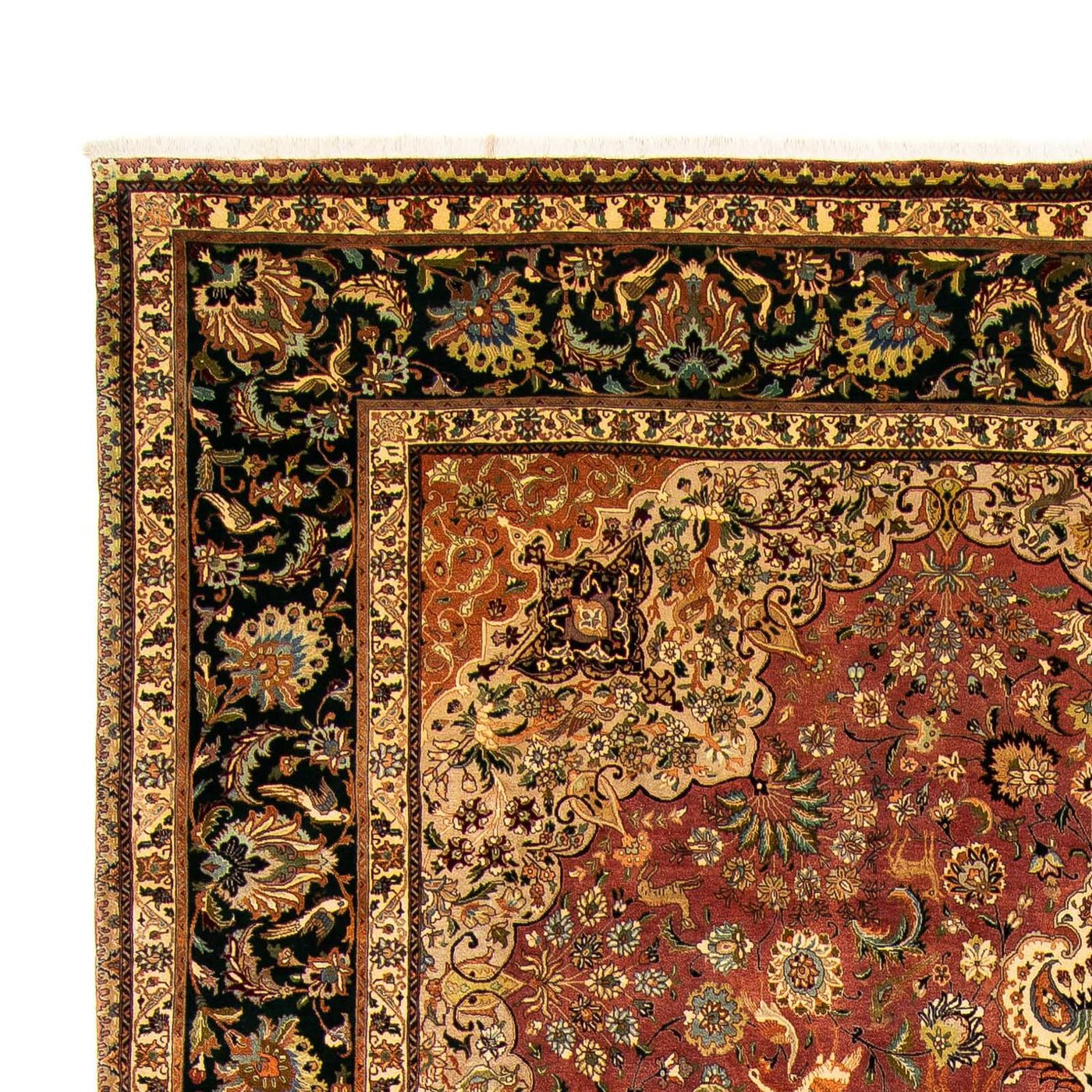 Täbriz - 50 Raj Teppich 398x295cm - Perserteppich