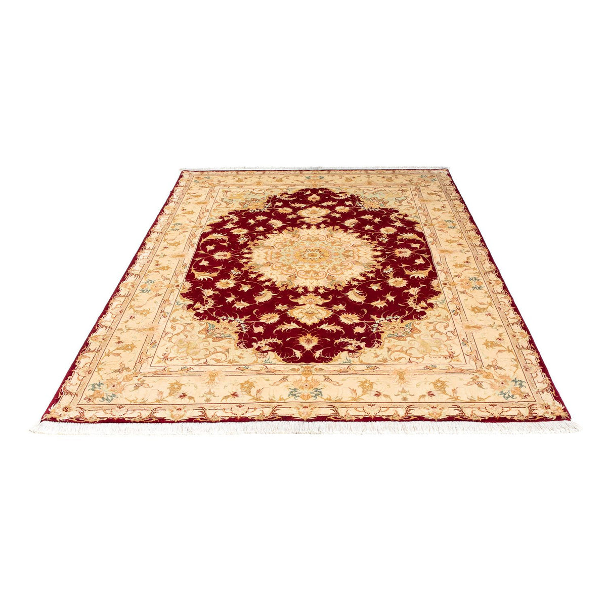 Perser Rug - Tabriz - Royal - 200 x 153 cm - dark red