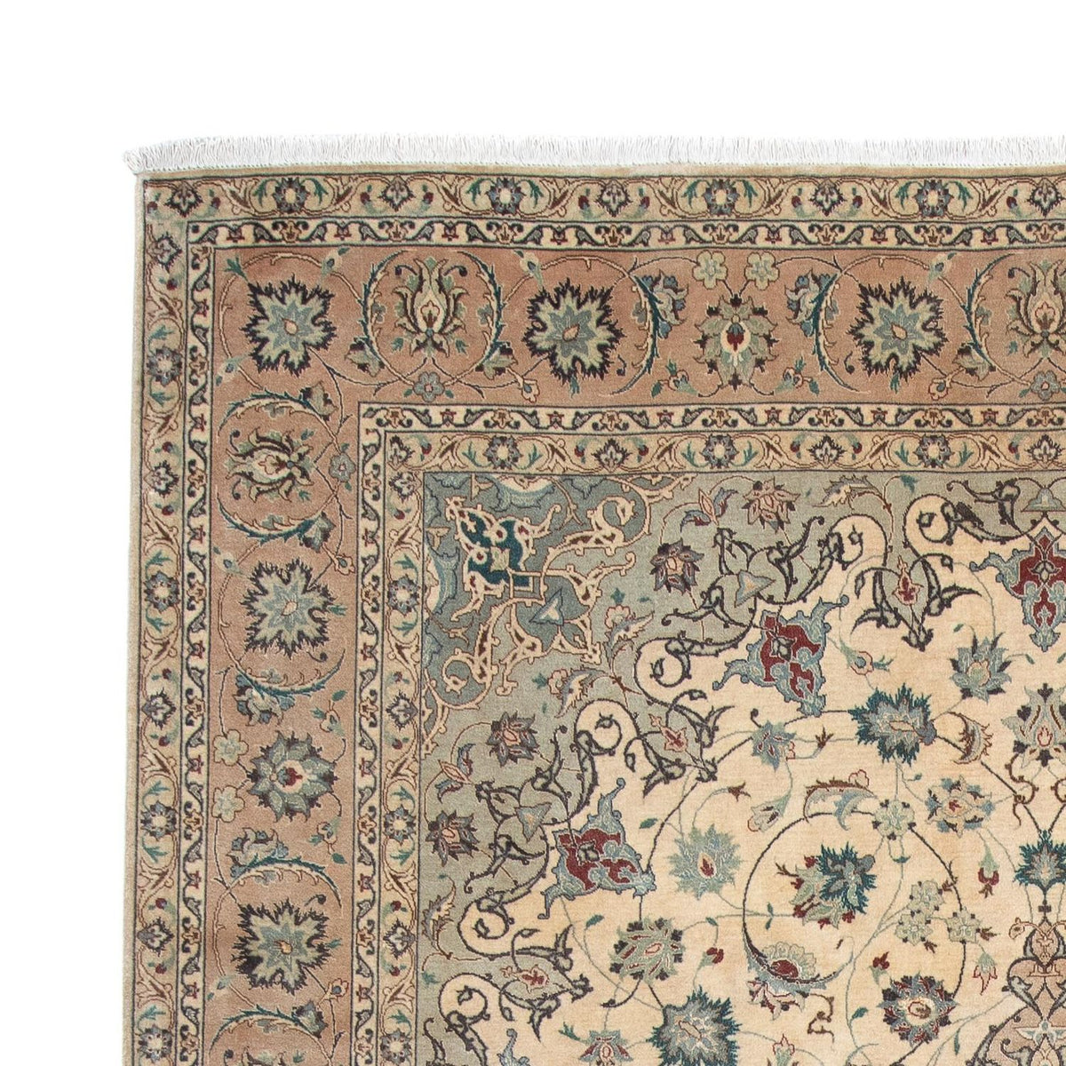 Tabriz - 50 Raj Rug 204x300cm - Persian Rugs