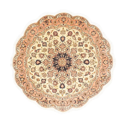 Tabriz - 50 Raj Rug 150x150cm - Persian Rugs
