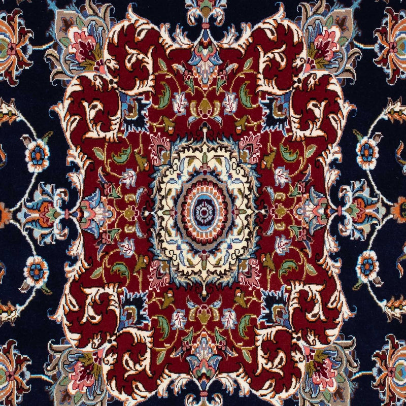 Perser Rug - Ghom - 198 x 142 cm - dark blue