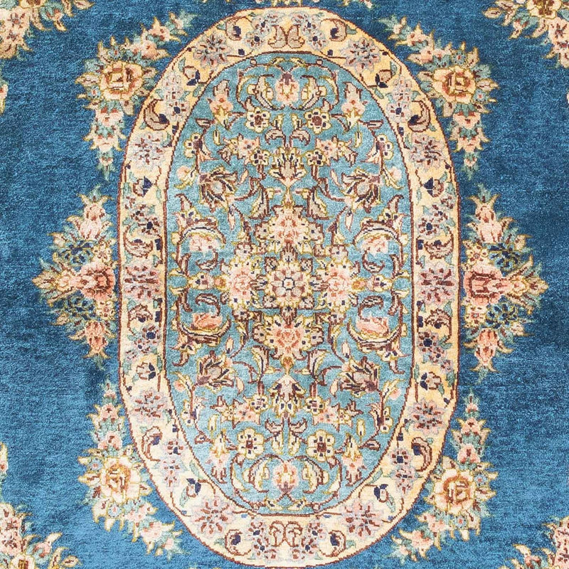 Perser Rug - Ghom - 121 x 80 cm - dark blue