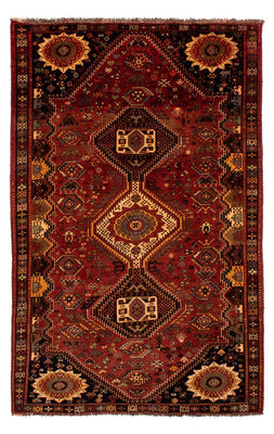 Perser Rug - Nomadic - 285 x 185 cm - dark red