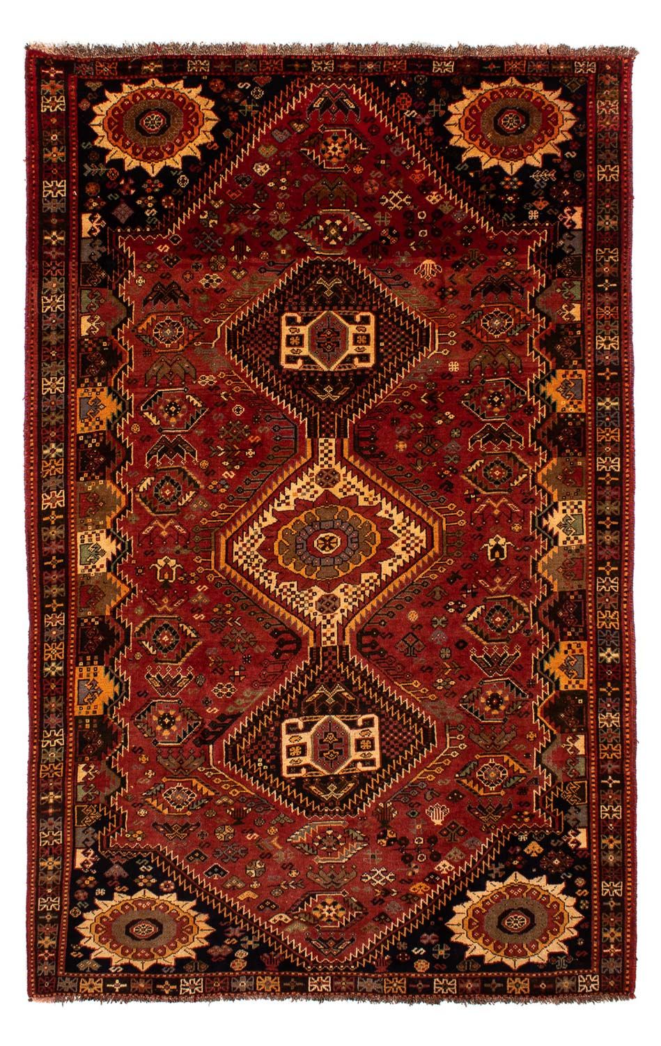 Perser Rug - Nomadic - 285 x 185 cm - dark red