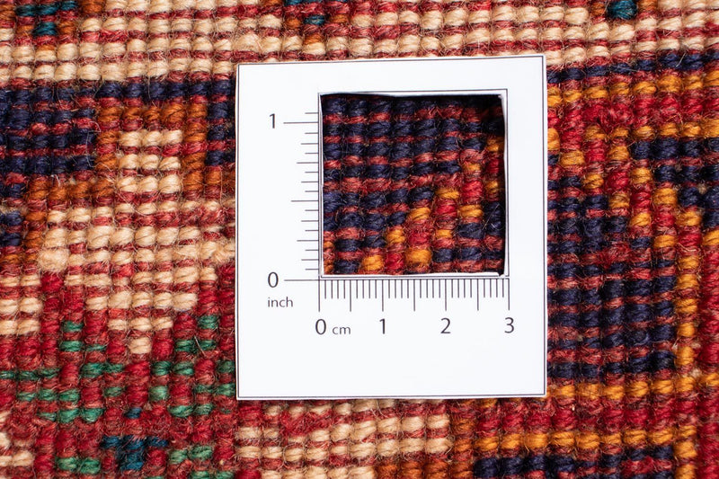 Perser Rug - Nomadic - 280 x 202 cm - dark red