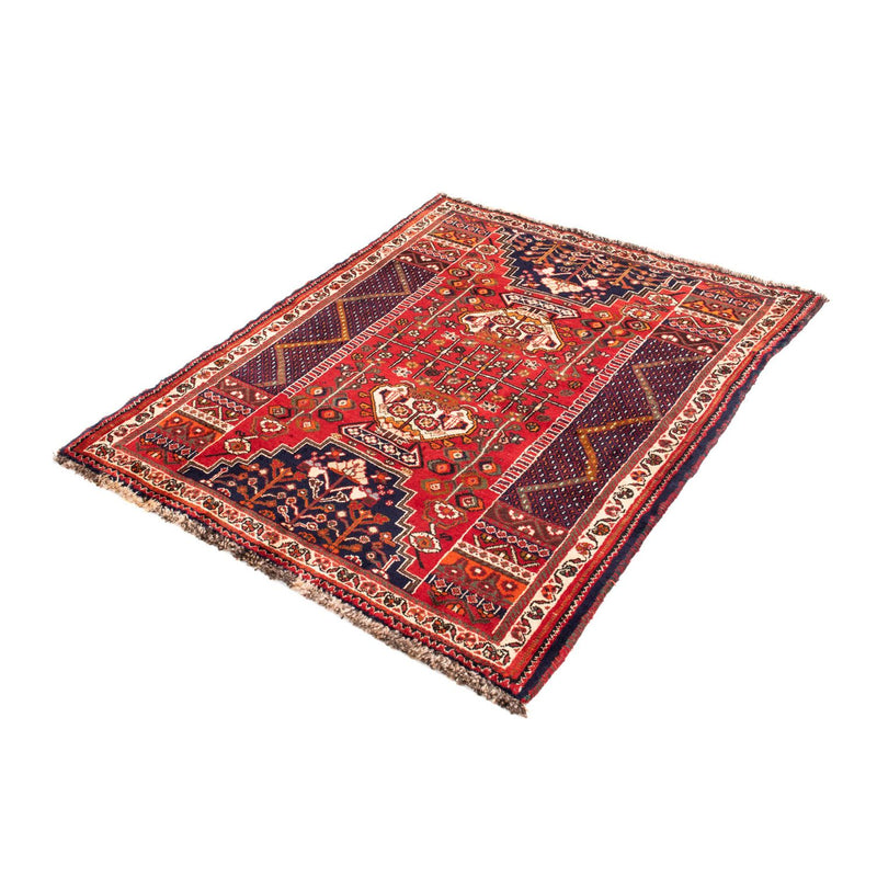 Perser Rug - Nomadic - 135 x 107 cm - dark red
