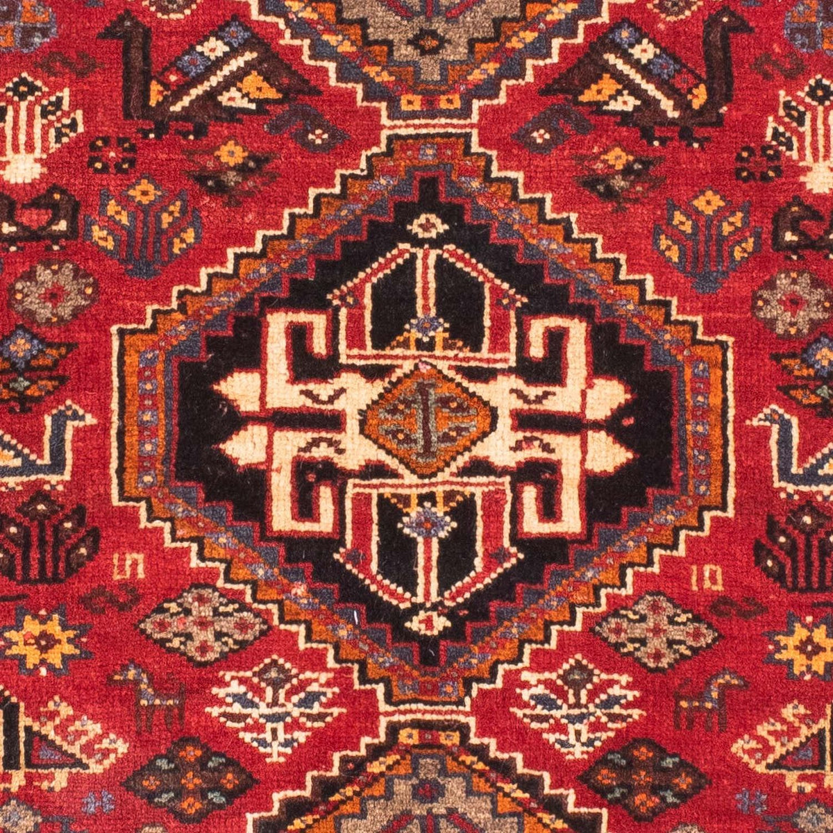 Perser Rug - Nomadic - 161 x 88 cm - dark red