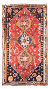 Perser Rug - Nomadic - 150 x 84 cm - red