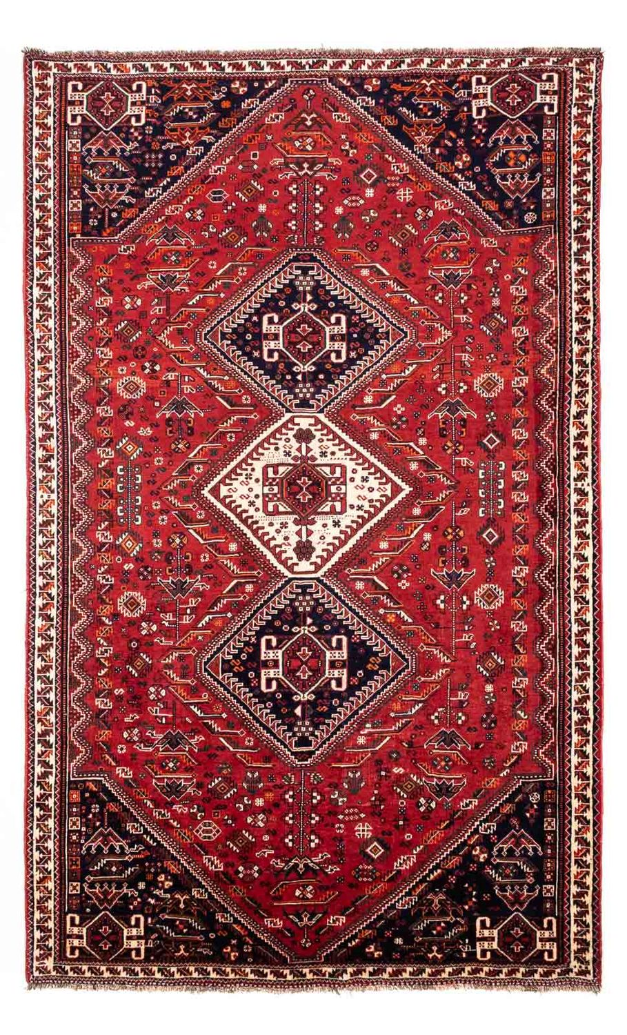 Perser Rug - Nomadic - 277 x 178 cm - dark red