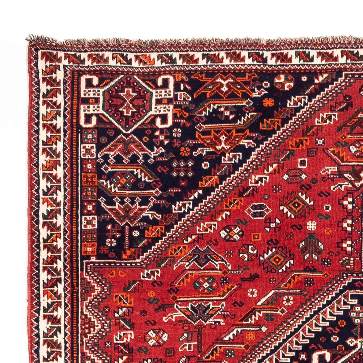Perser Rug - Nomadic - 277 x 178 cm - dark red