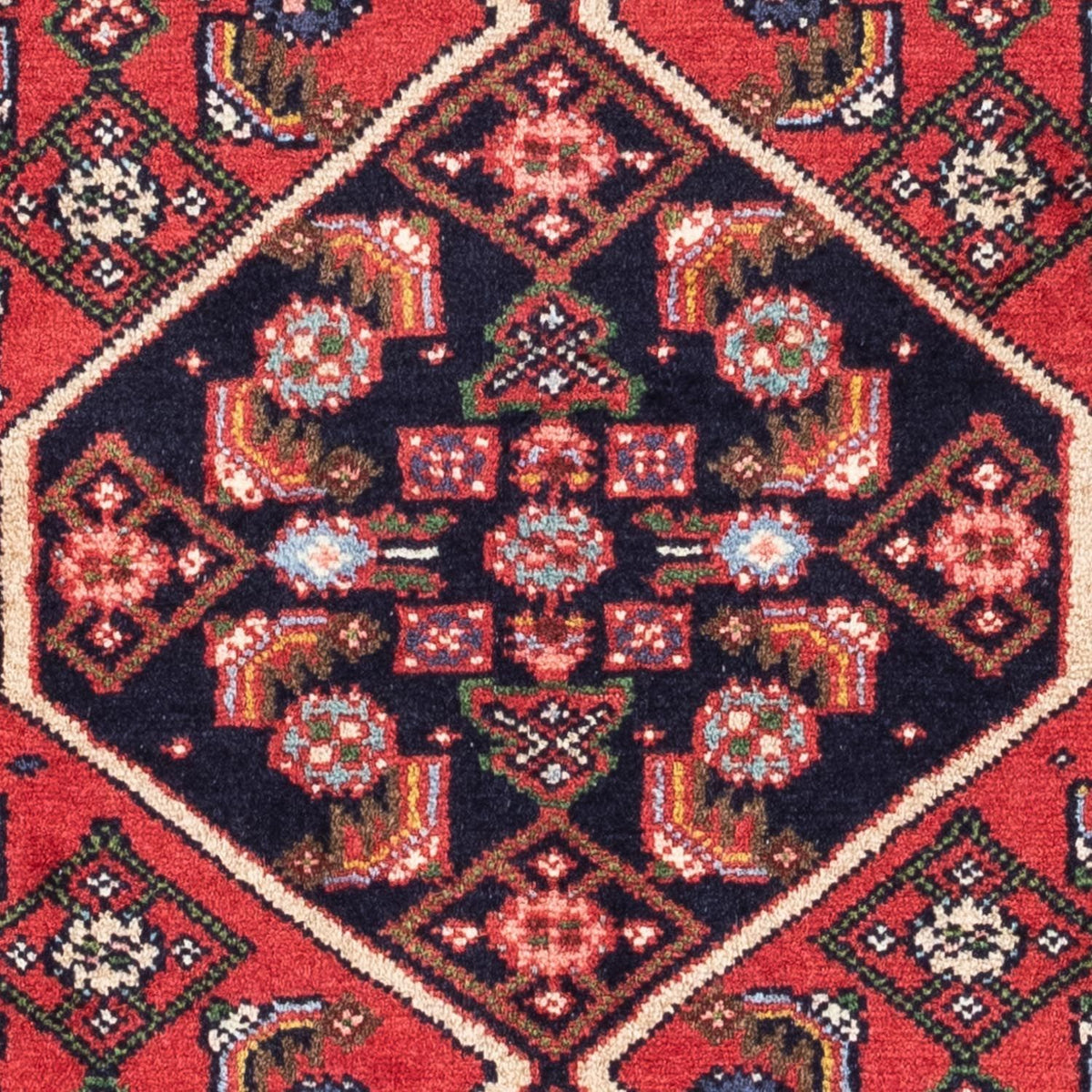 Perser Rug - Nomadic - 128 x 82 cm - red