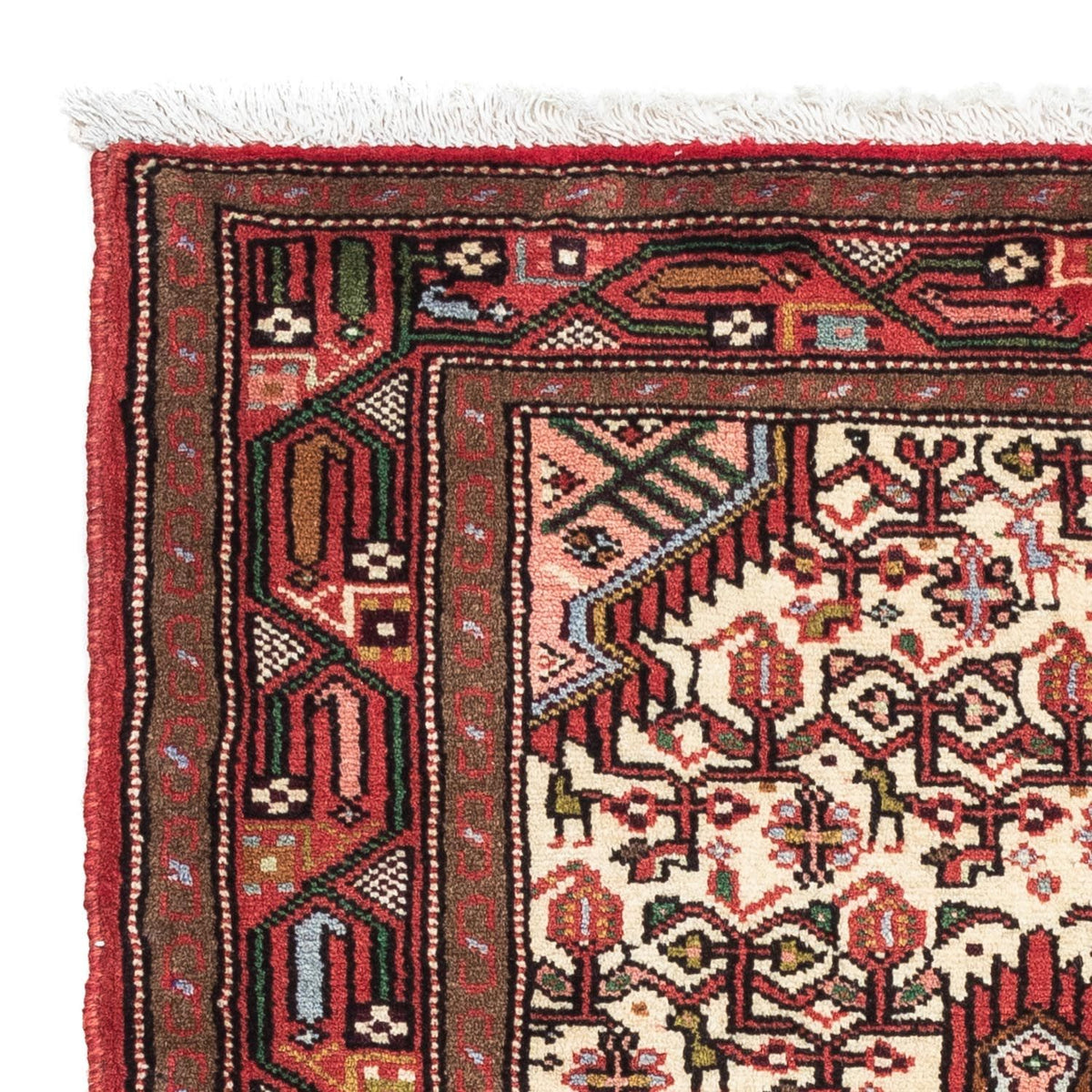 Perser Rug - Nomadic - 122 x 82 cm - red