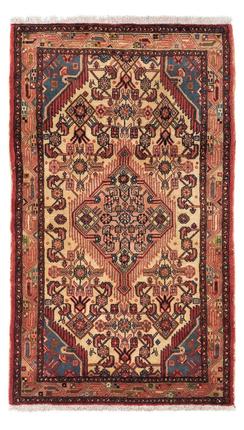 Perser Rug - Nomadic - 134 x 76 cm - light red