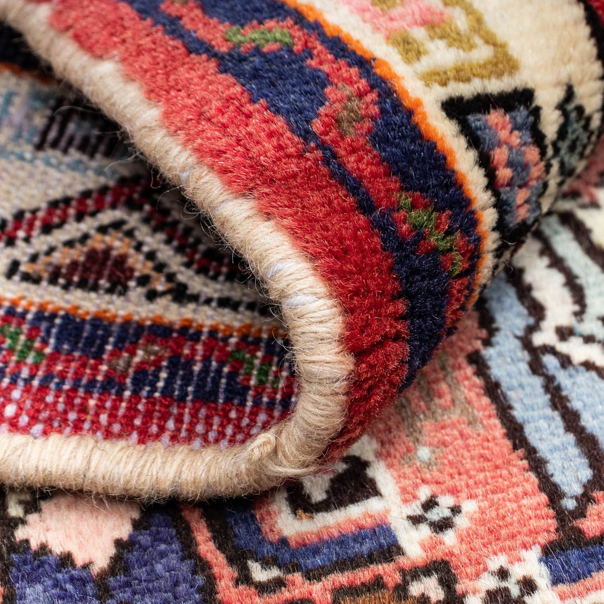 Perser Rug - Nomadic - 120 x 75 cm - light red