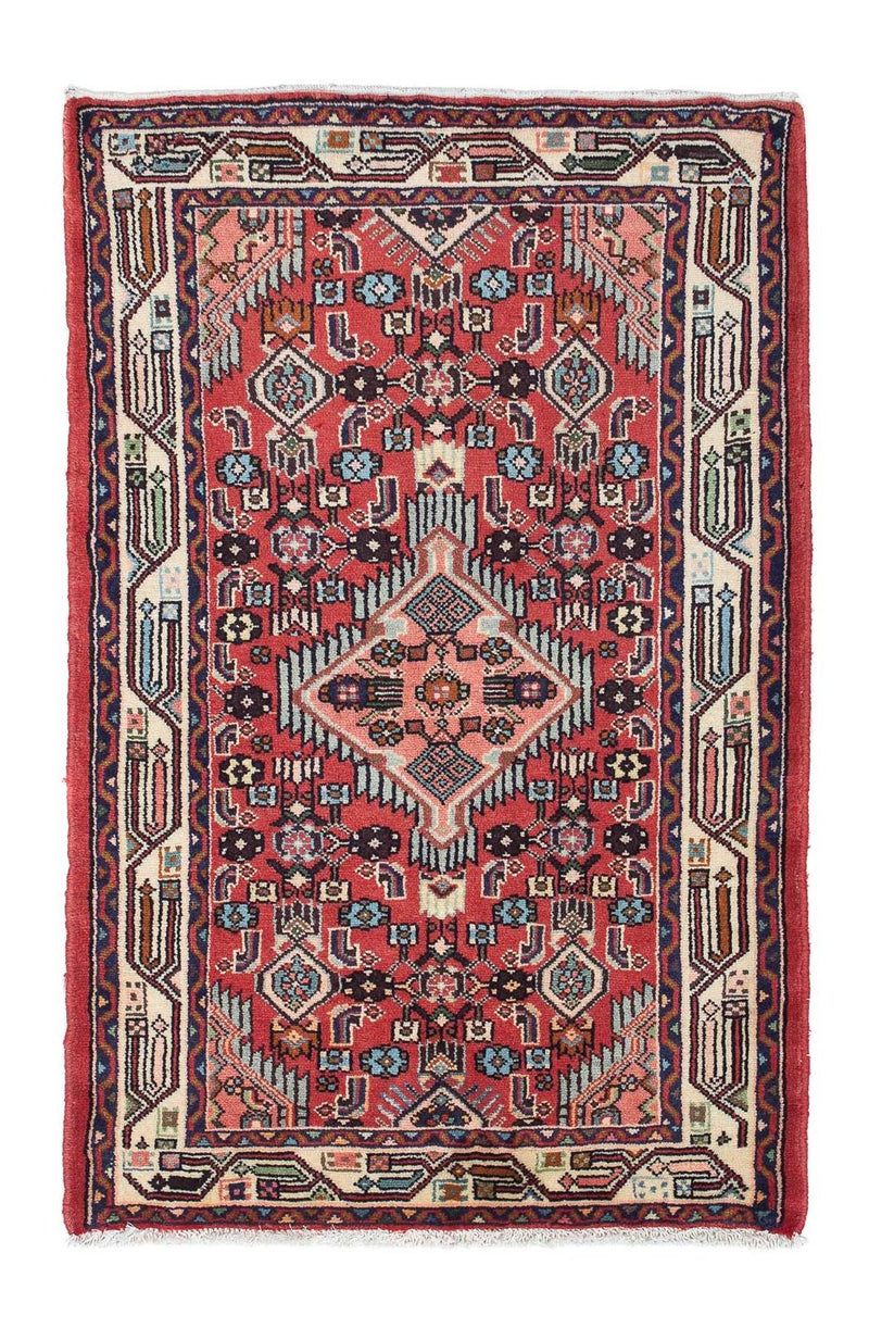 Perser Rug - Nomadic - 126 x 80 cm - red