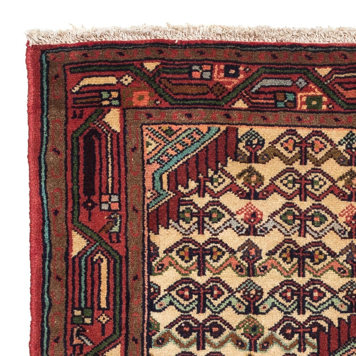 Perser Rug - Nomadic - 119 x 81 cm - red