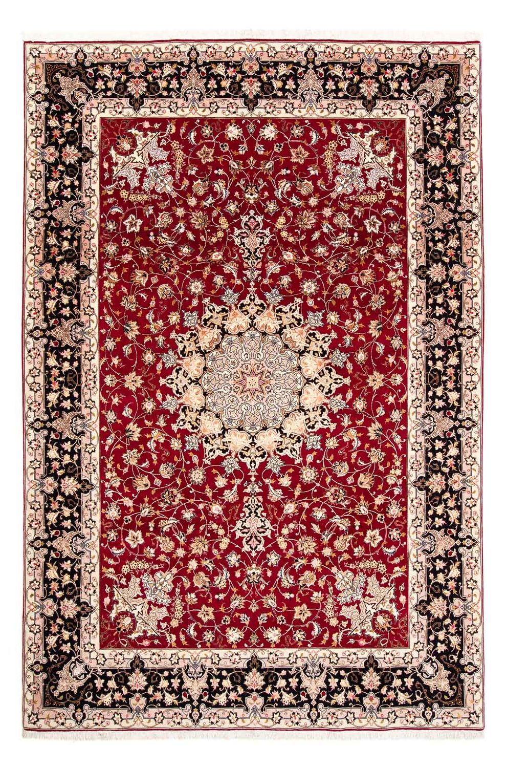 Perser Rug - Tabriz - Royal - 303 x 202 cm - dark red