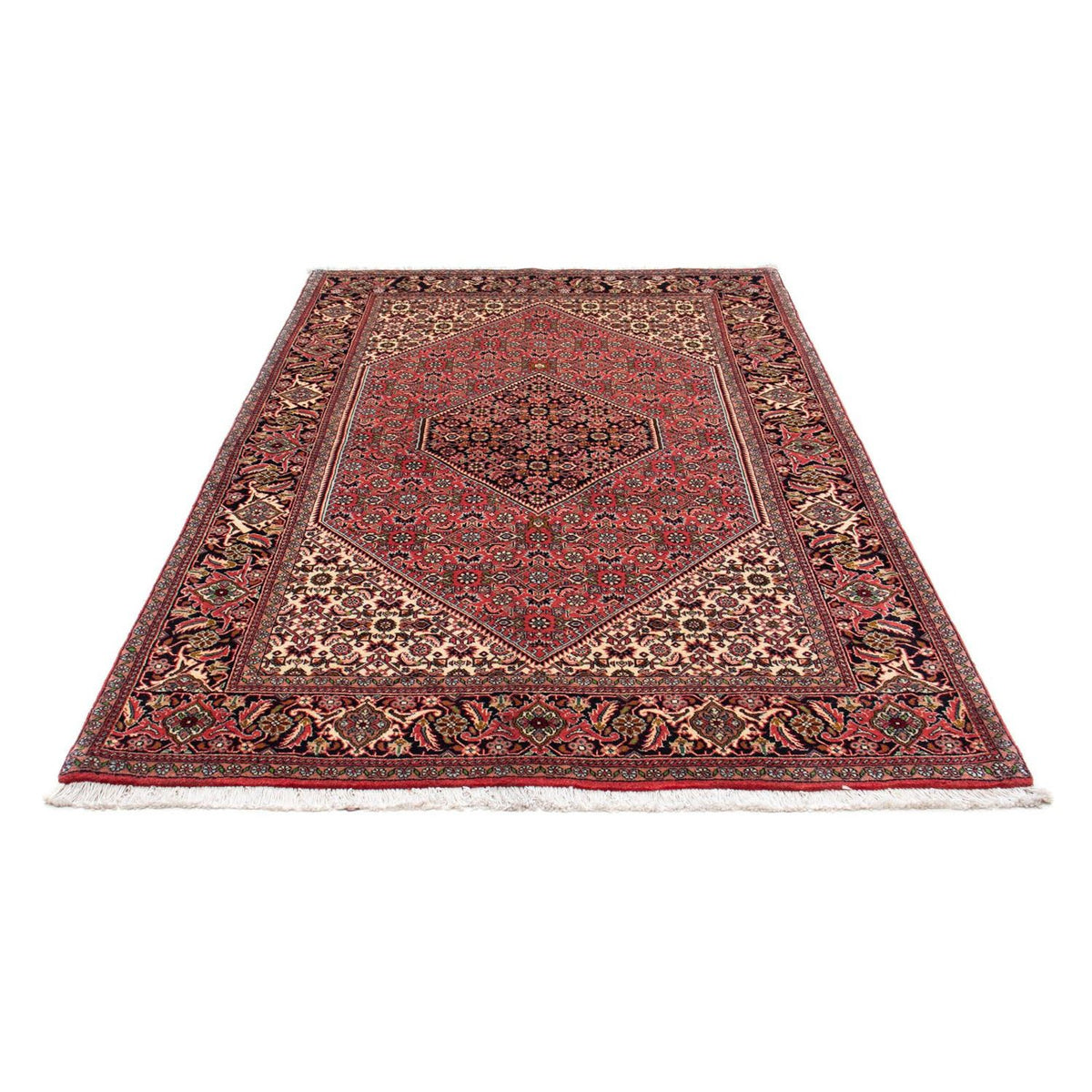 Perser Rug - Bidjar - 222 x 142 cm - red