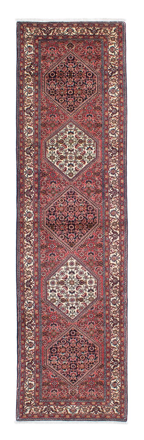 Runner Perser Rug - Bidjar - 313 x 83 cm - light red