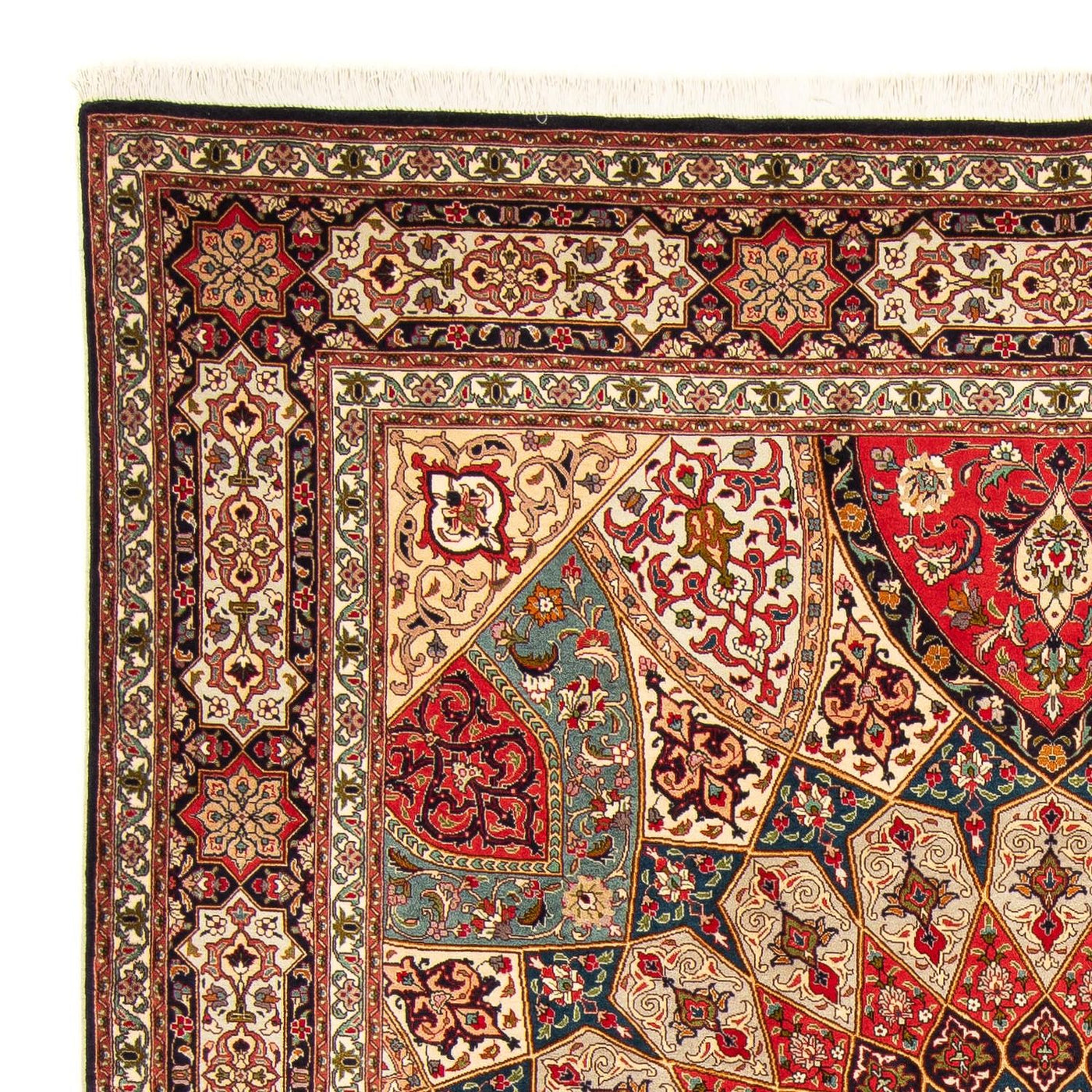 Tabriz - 50 Raj Rug 260x203cm - Persian Rugs