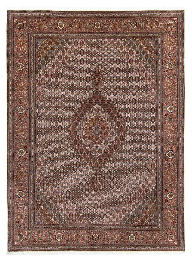 Perser Rug - Tabriz - 341 x 251 cm - dark brown