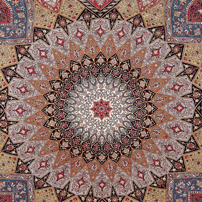 Perser Rug - Tabriz - Royal - 303 x 254 cm - multicolored