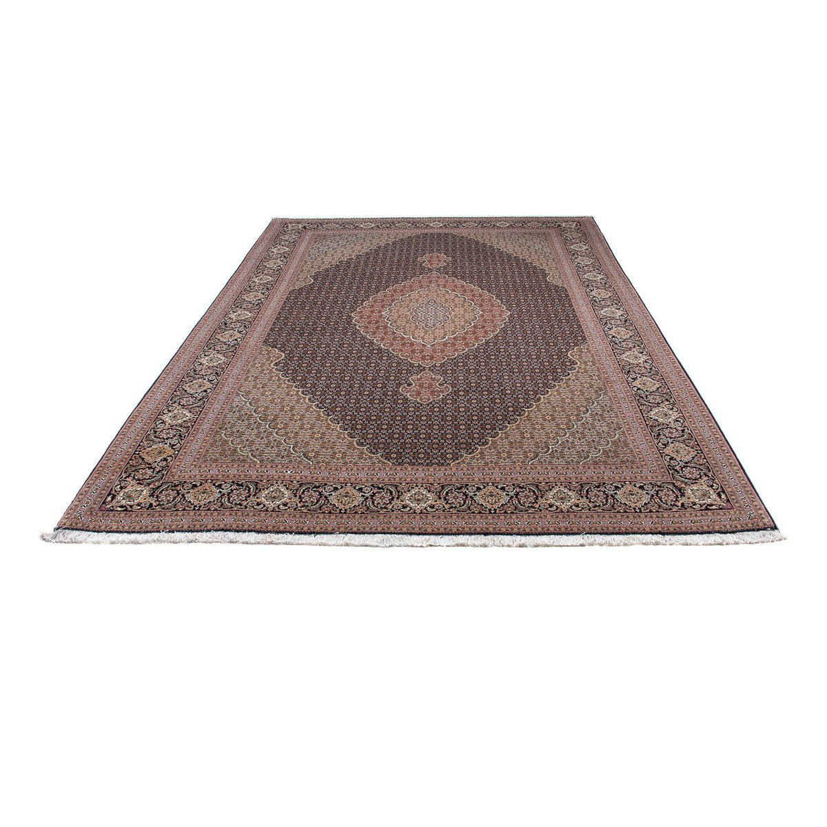 Perser Rug - Tabriz - 294 x 208 cm - dark brown
