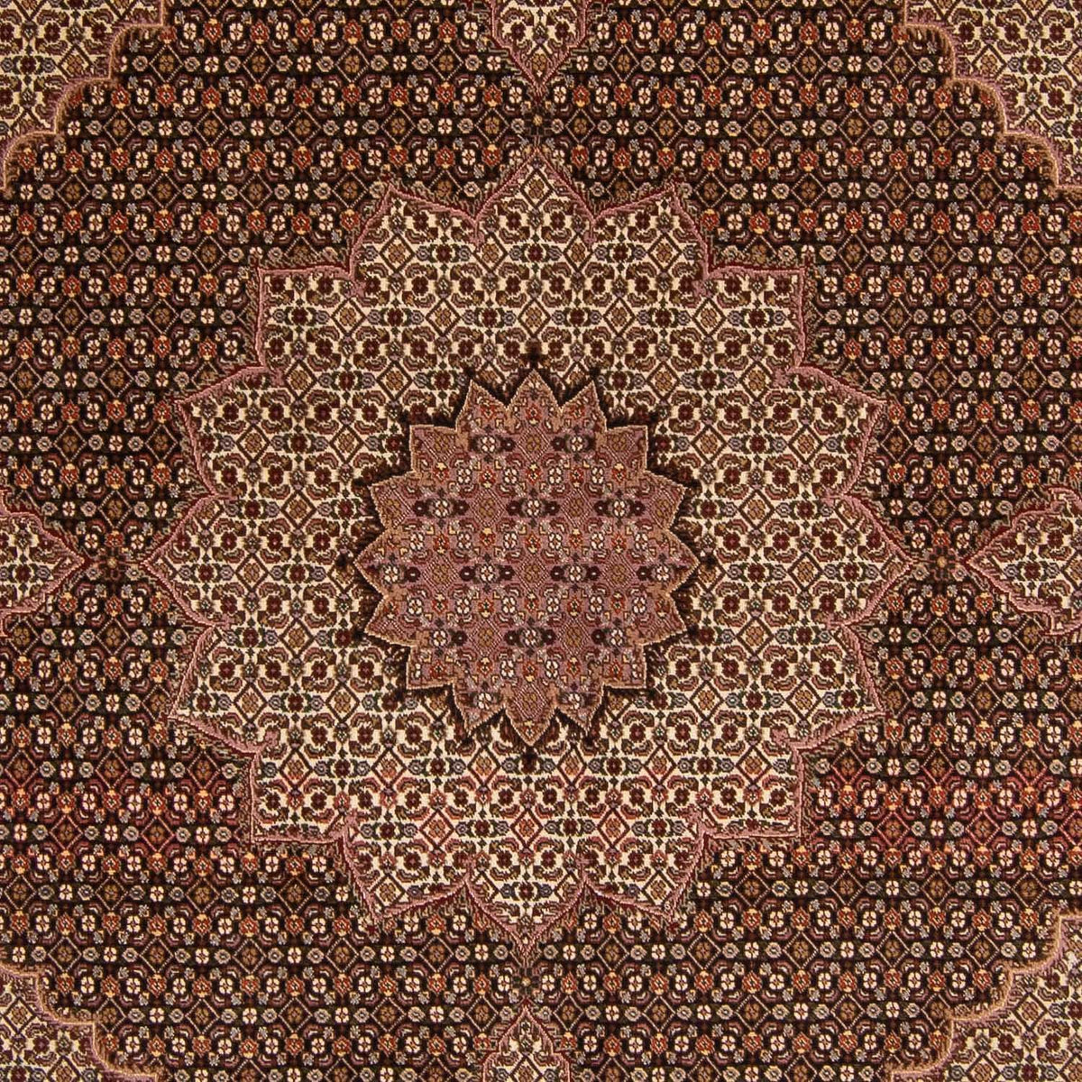 Perser Rug - Tabriz - Royal - 256 x 248 cm - brown