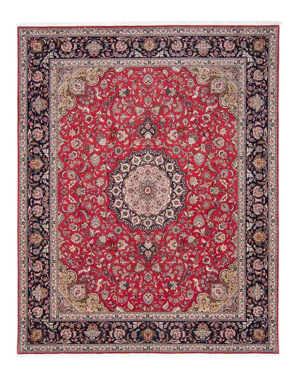Perser Rug - Tabriz - Royal - 307 x 250 cm - red