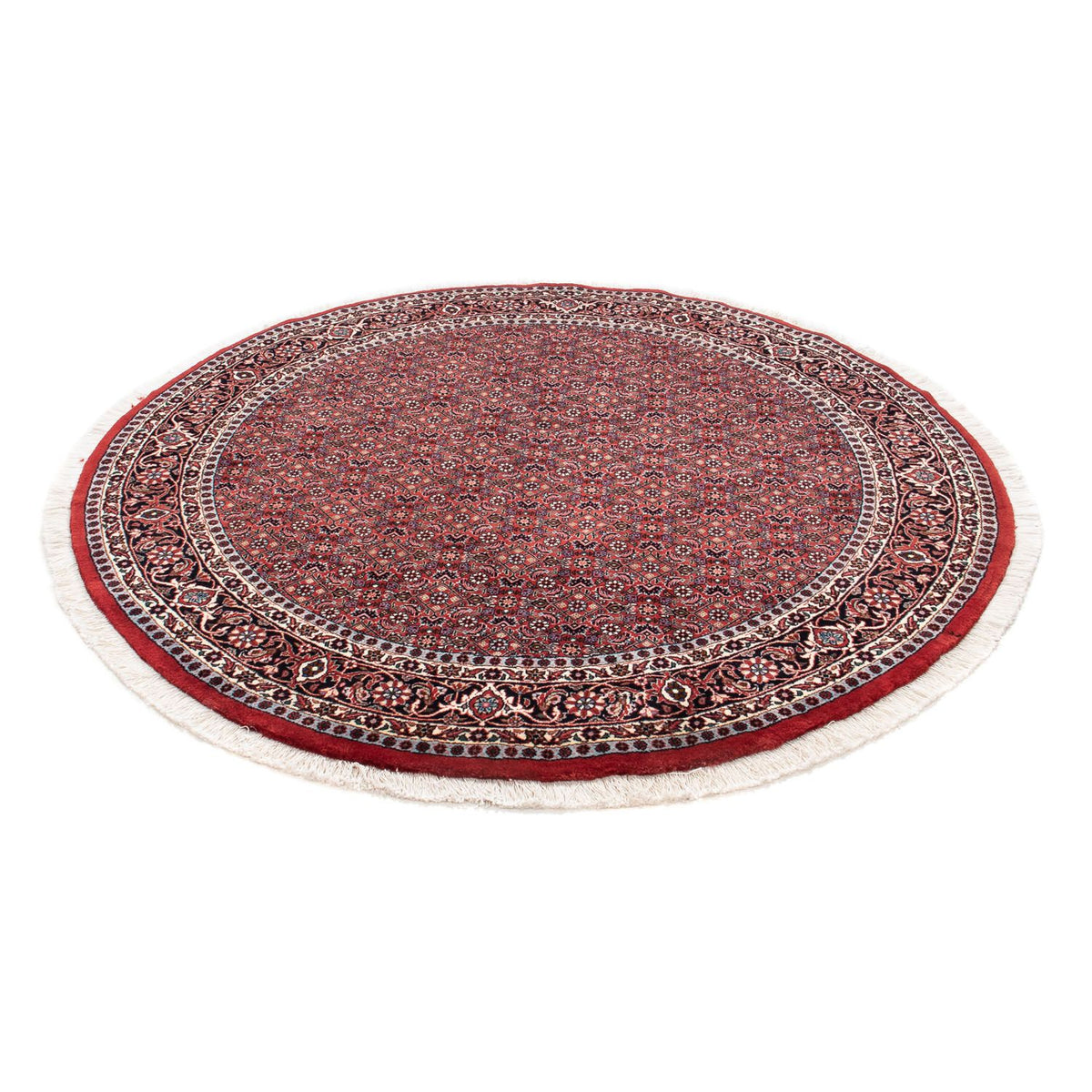 Perser Rug - Bidjar round  - 160 x 160 cm - dark red