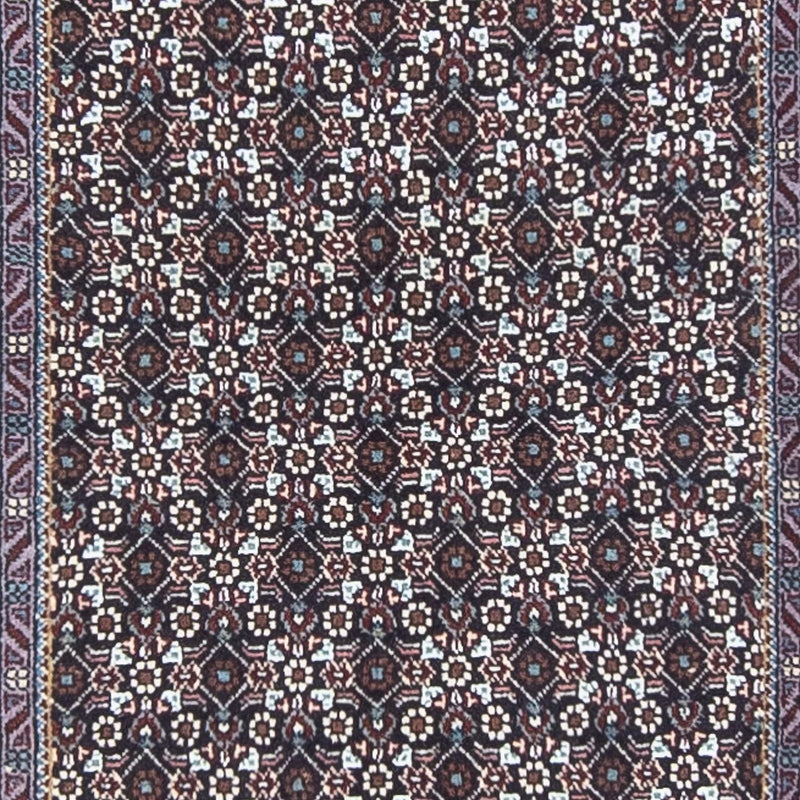 Runner Perser Rug - Tabriz - 348 x 70 cm - grey