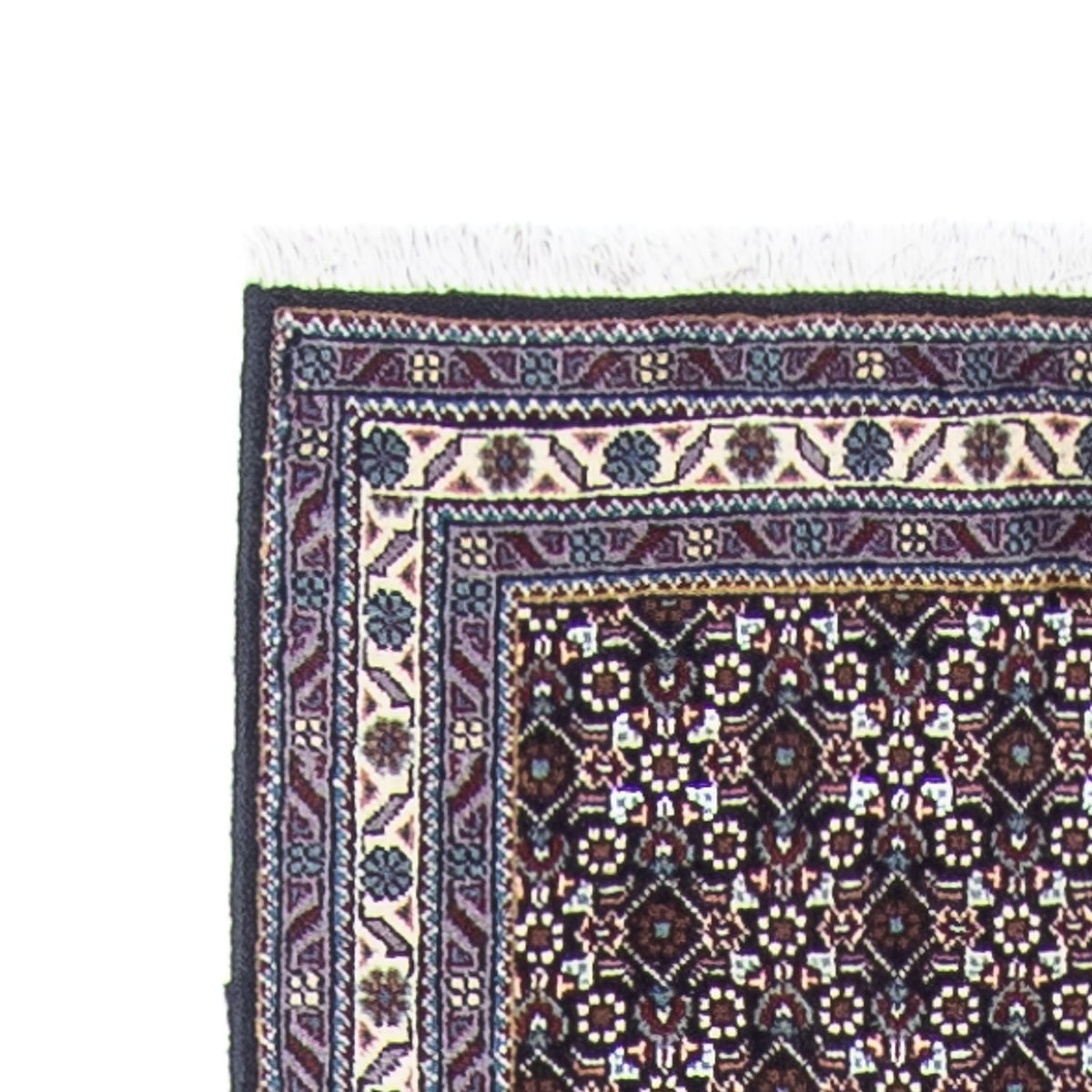 Runner Perser Rug - Tabriz - 348 x 70 cm - grey