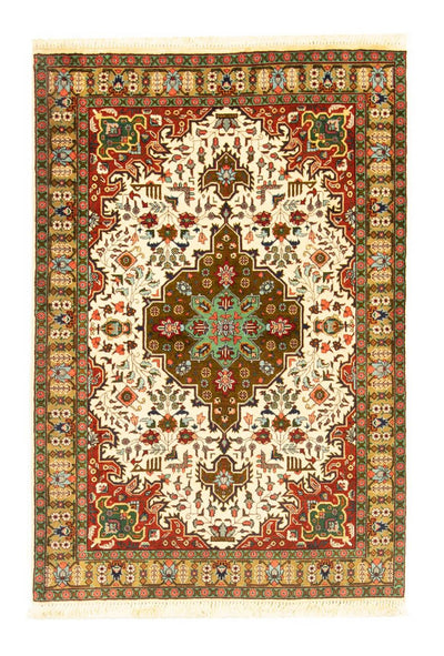 Tabriz - 50 Raj Rug 104x150cm - Persian Rugs