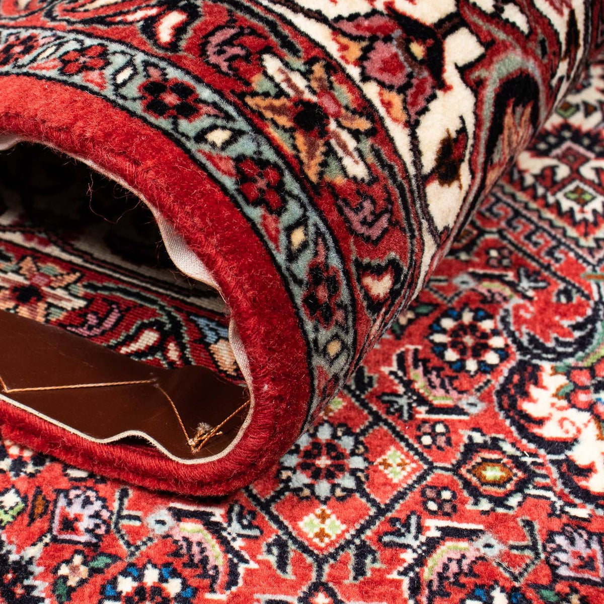 Perser Rug - Bidjar - 263 x 203 cm - dark red