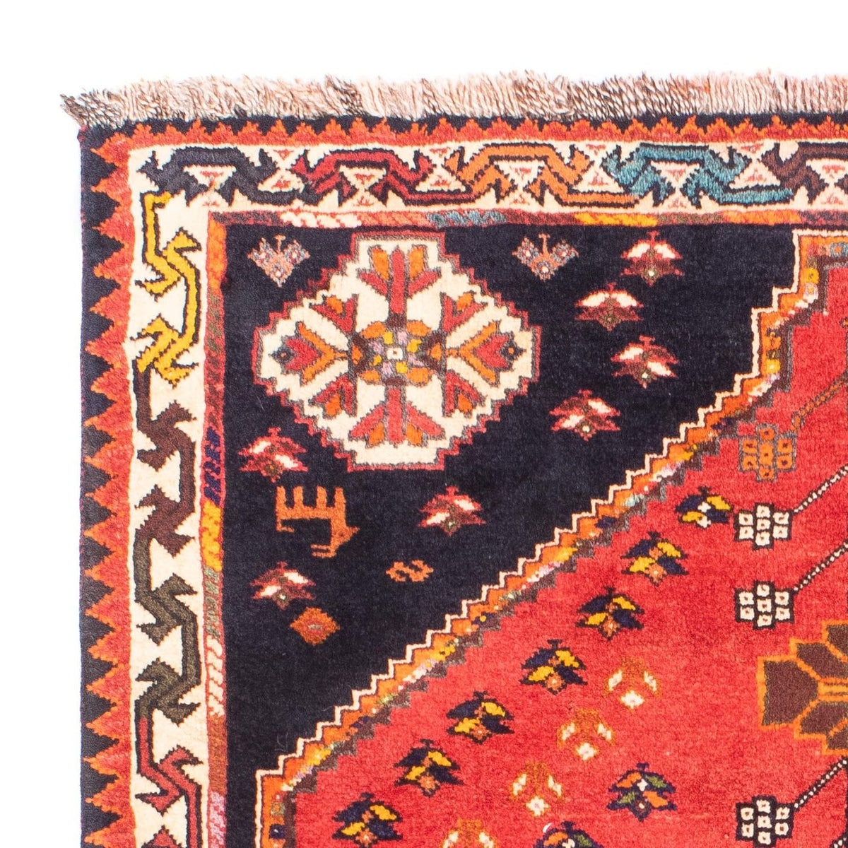 Perser Rug - Nomadic - 158 x 112 cm - dark red