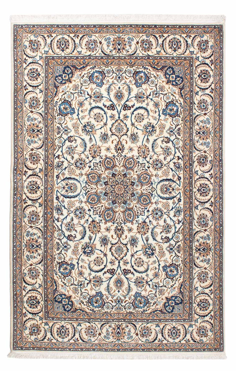 Perser Rug - Nain - Premium - 201 x 123 cm - beige