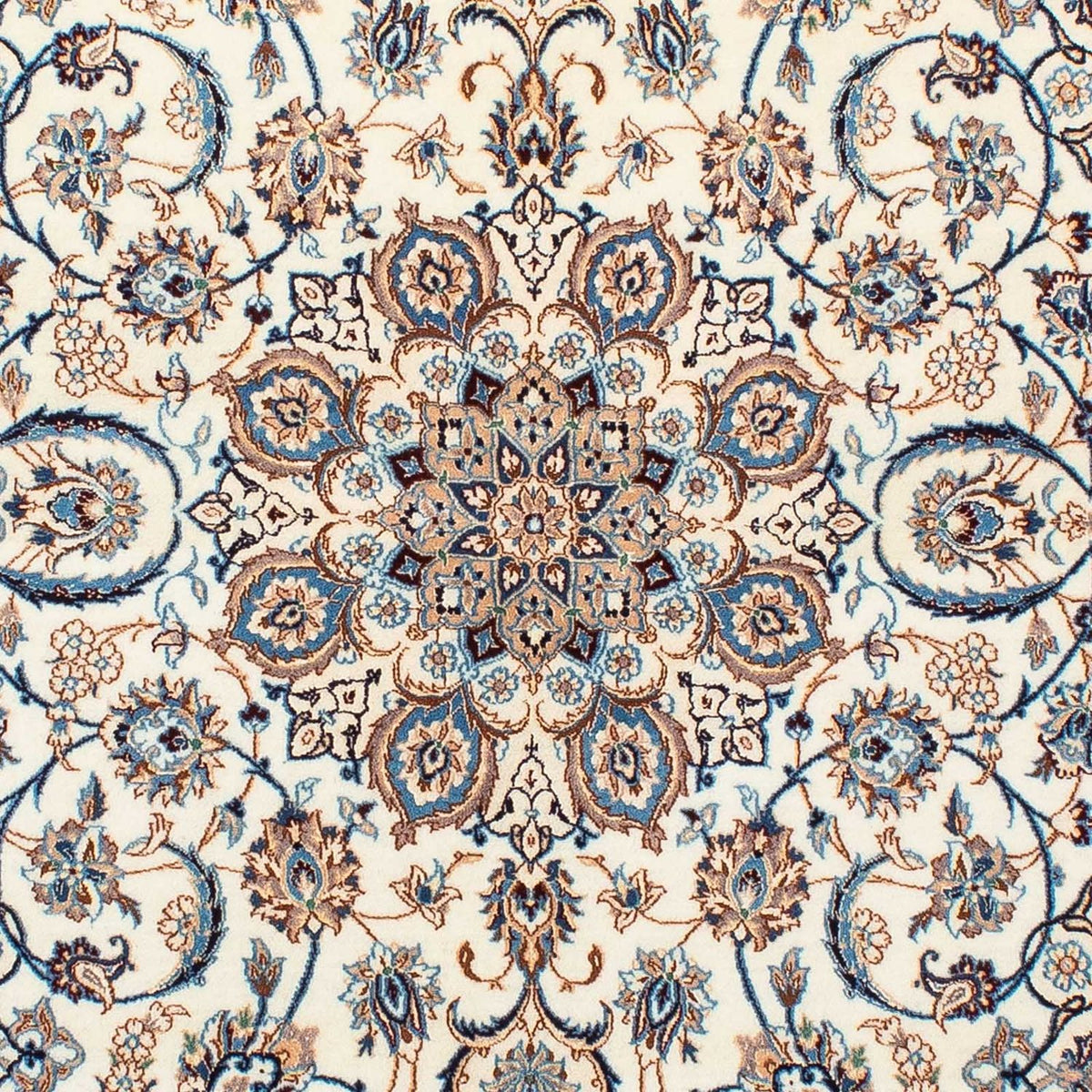 Perser Rug - Nain - Premium - 201 x 123 cm - beige