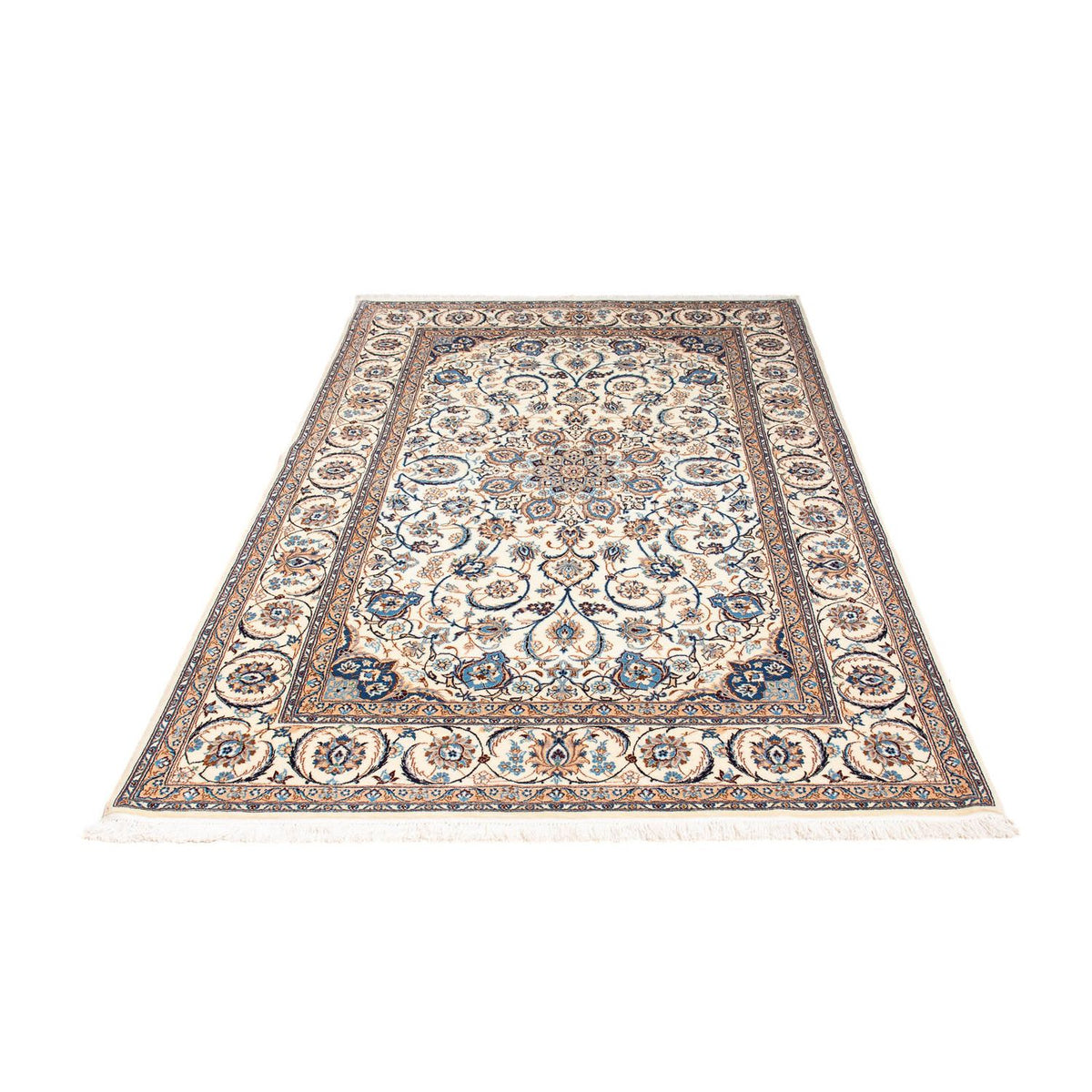 Perser Rug - Nain - Premium - 201 x 123 cm - beige
