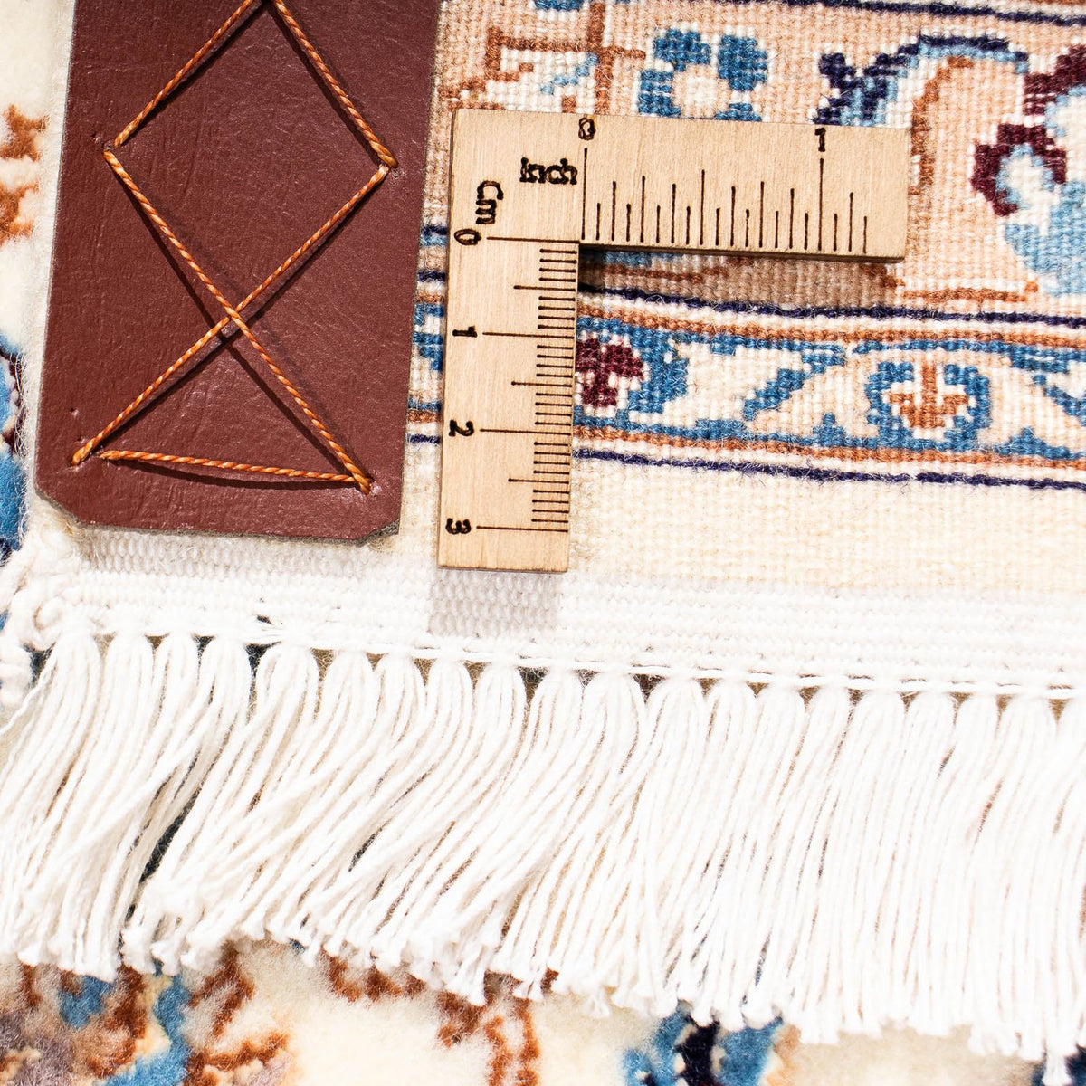 Perser Rug - Nain - Premium - 201 x 123 cm - beige