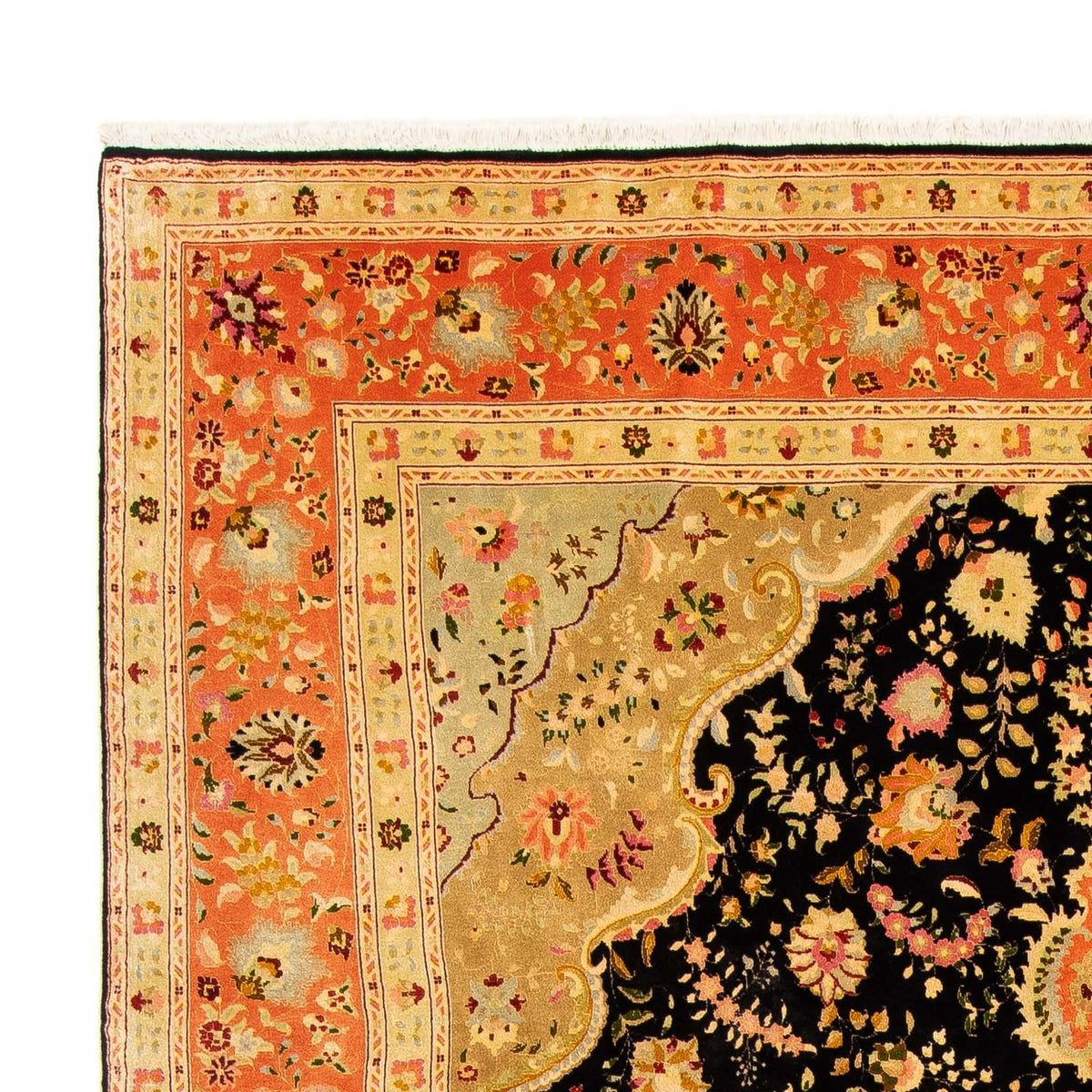 Perser Rug - Tabriz - Royal - 302 x 197 cm - light brown