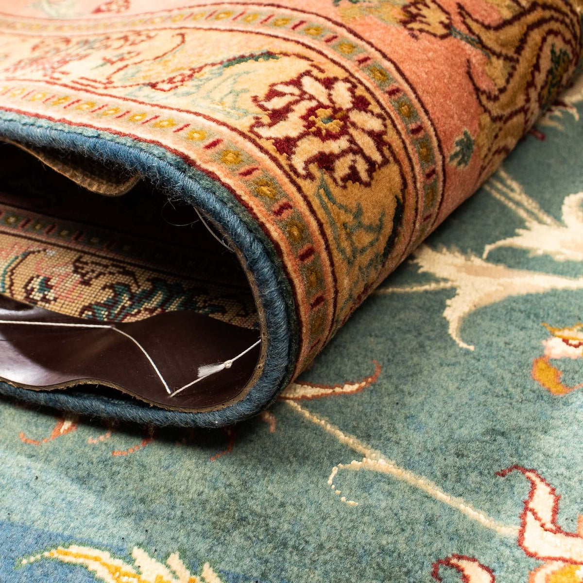 Perser Rug - Tabriz - Royal - 305 x 200 cm - light green