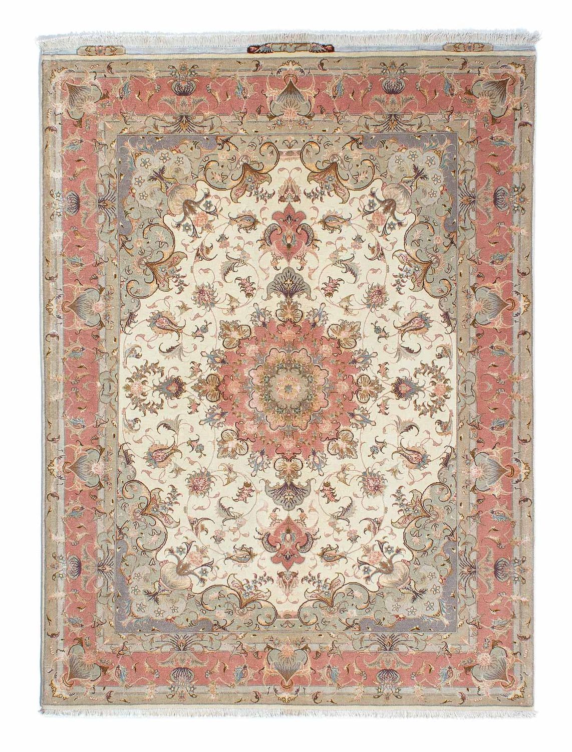 Perser Rug - Tabriz - Royal - 206 x 152 cm - beige