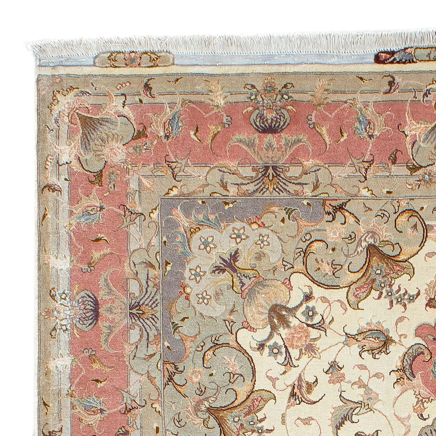 Tabriz - 50 Raj Rug 206x152cm - Persian Rugs